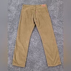 Levi's Men's Brown Corduroy Trousers Size 31/30